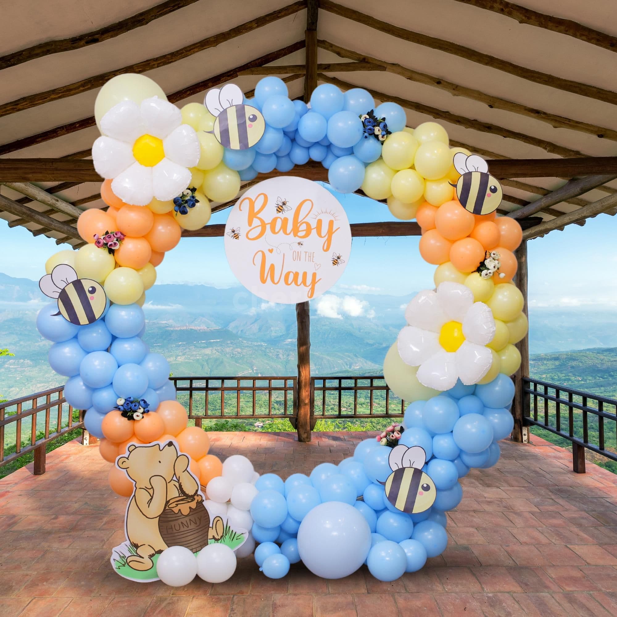 Winnie the Pooh Baby Shower Decor