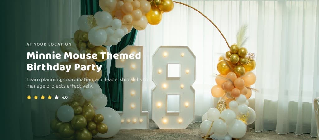 Wedding celebration decor