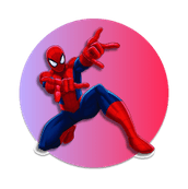 Spider-Man themed kids party decoration
