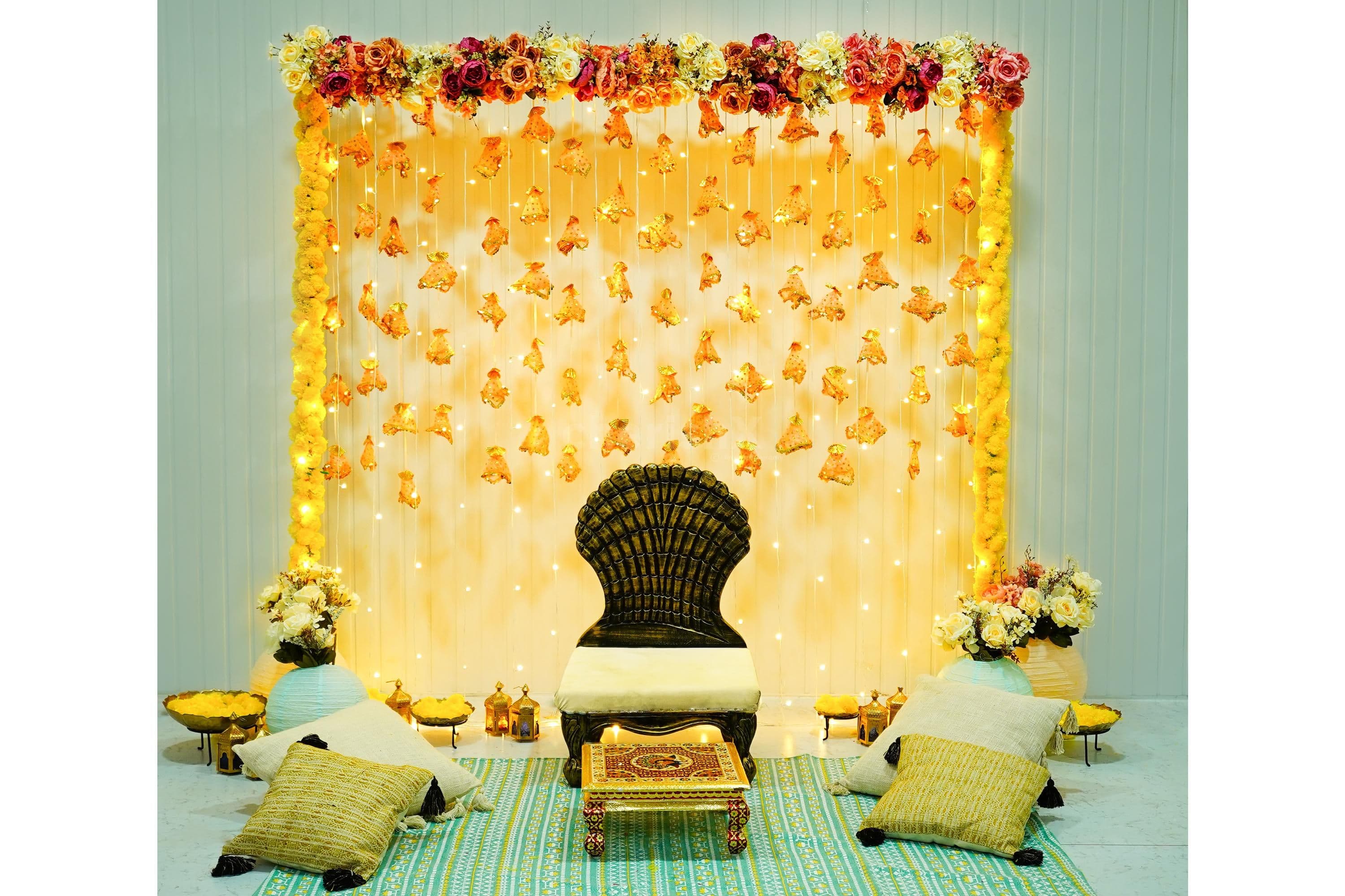 Haldi decoration
