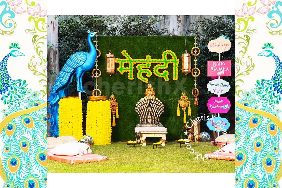 Haldi decoration