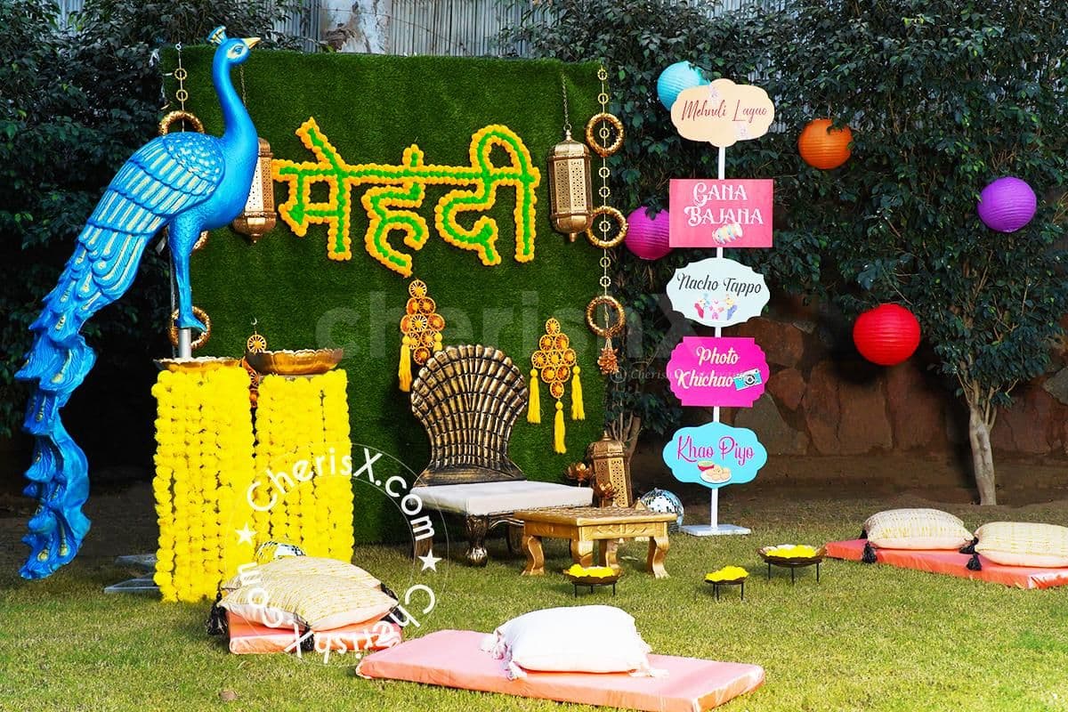 Haldi decoration