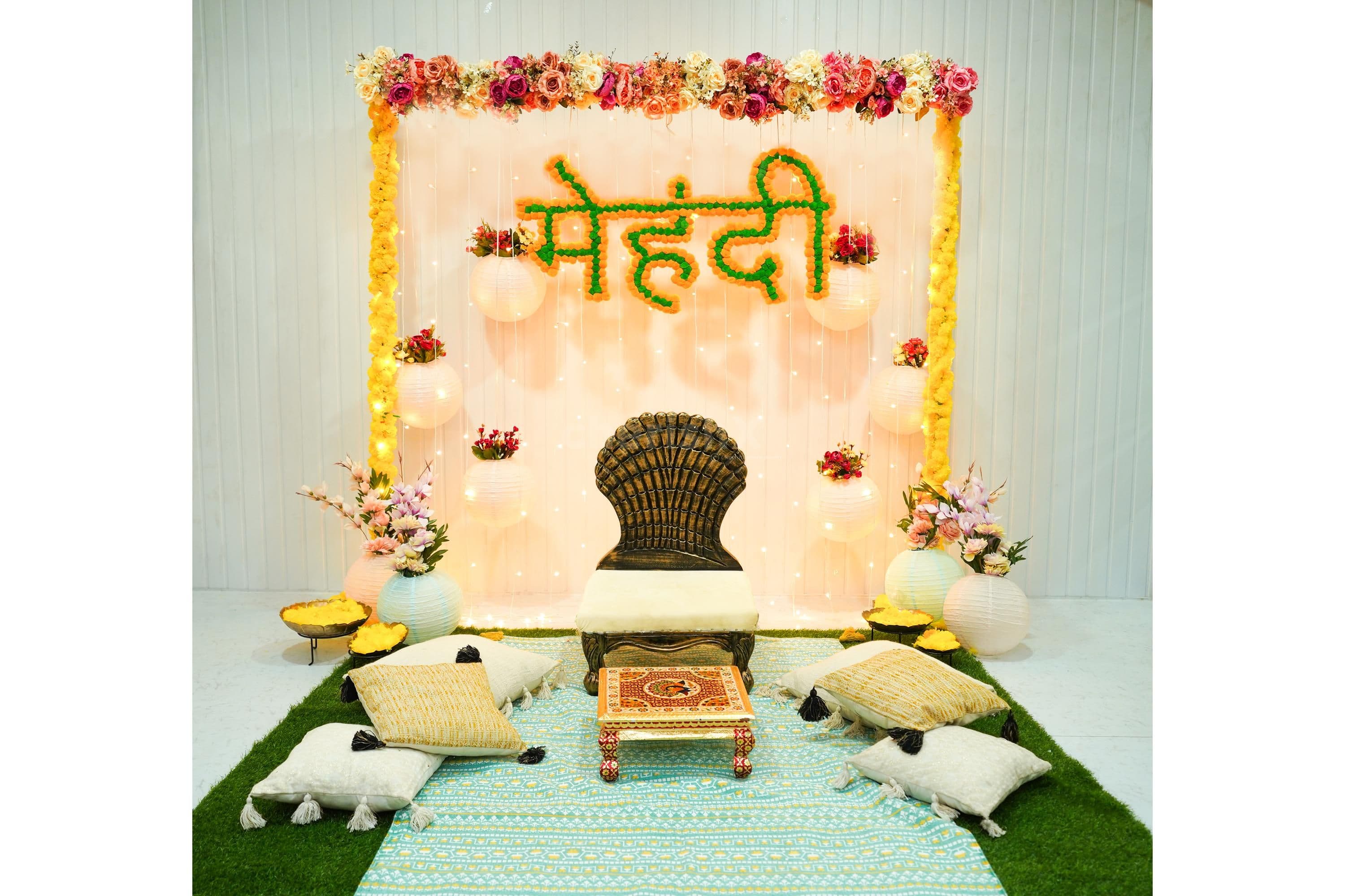 Haldi decoration